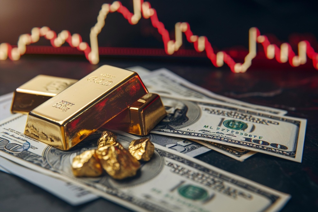 Цены на золото восстановились на фоне ослабления доллара