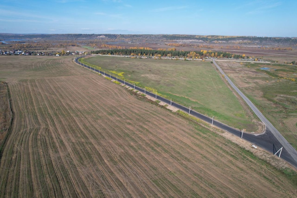 В Ангарске завершается строительство объездной дороги в деревне Зуй