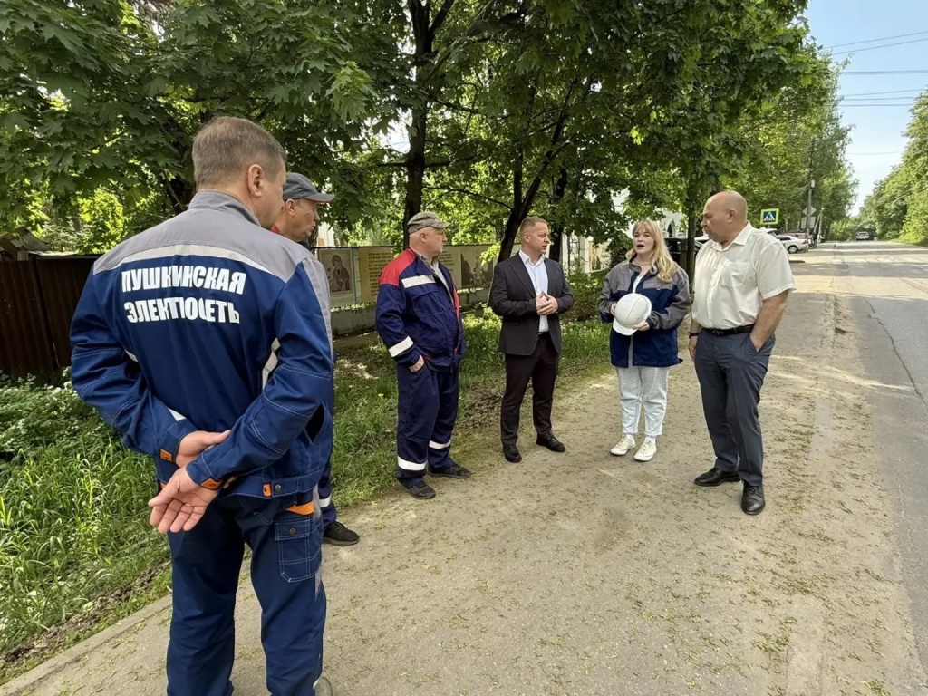 В подмосковном Пушкинском модернизируют уличное освещение — председатель окружного Совета депутатов Артём Садула рассказал о ходе работ В подмосковном Пушкинском модернизируют уличное освещение — председатель окружного Совета депутатов Артём Садула рассказал о ходе работ