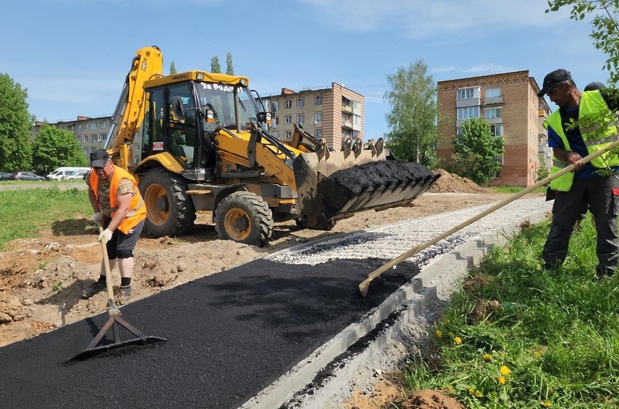 В подмосковном Красноармейске завершается обустройство нового пешеходного маршрута по программе «Пешком» В подмосковном Красноармейске завершается обустройство нового пешеходного маршрута по программе «Пешком»