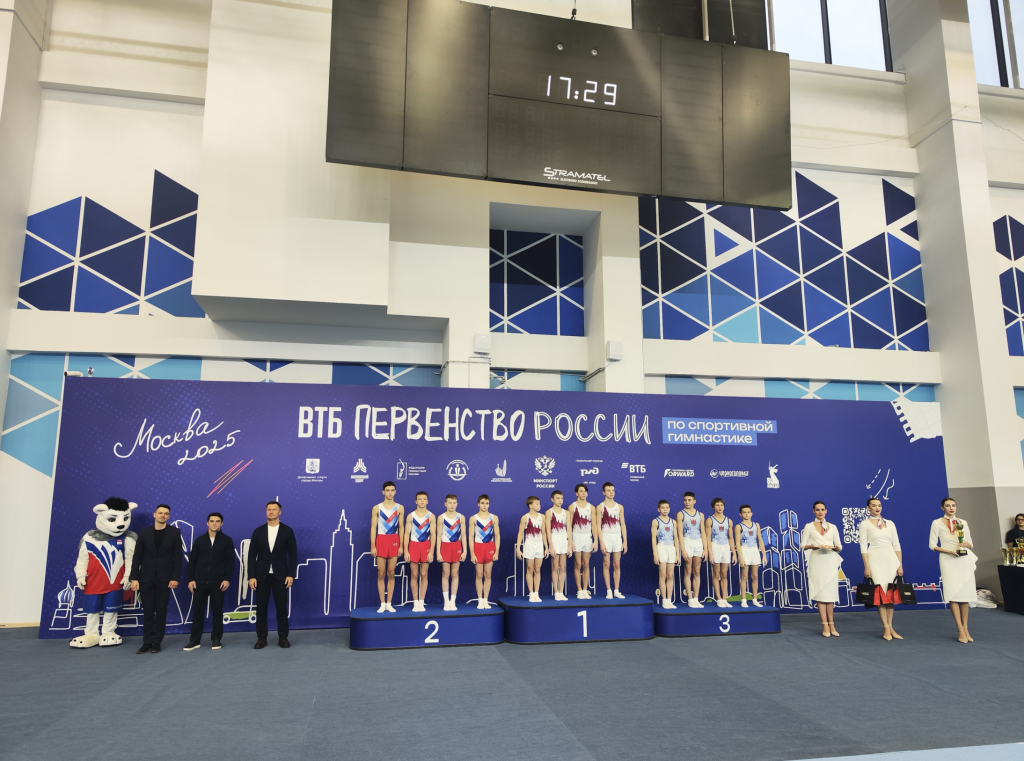 В Москве проходит Первенство России по спортивной гимнастике В Москве проходит Первенство России по спортивной гимнастике