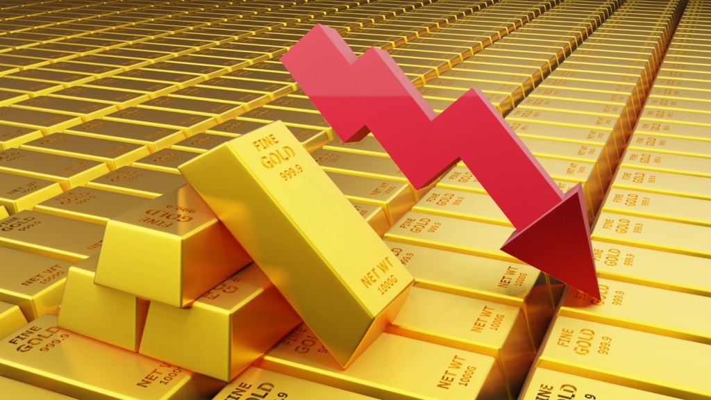 Золото продолжает дешеветь: фьючерсы торгуются ниже 4150 долларов